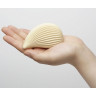 Легкий кремовый вибромассажер TENGA IROHA KUSHI HMP-02